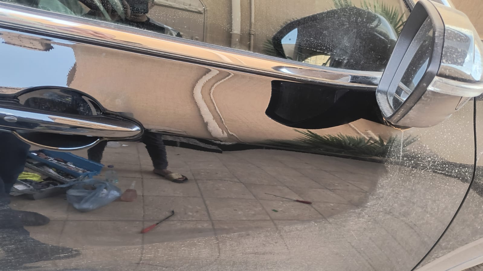صورة بعد إصلاح باب أمامي - BMW