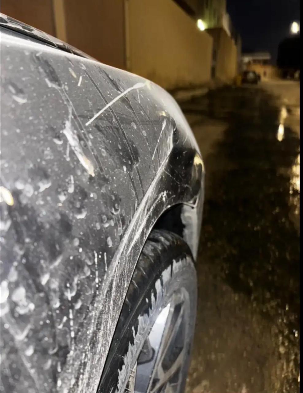 صورة قبل إصلاح رفرف أمامي - هونداي