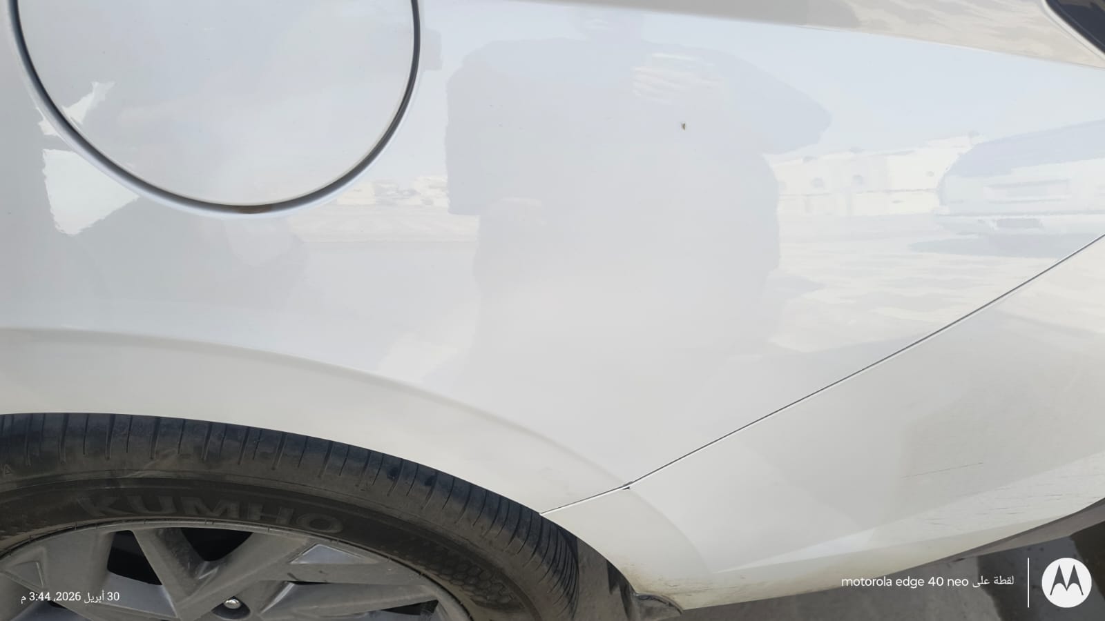 صورة بعد إصلاح رفرف خلفي - هونداي